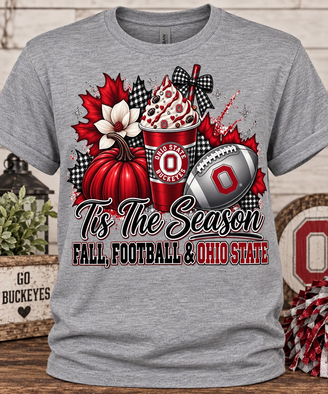 Fall, football t-shirt