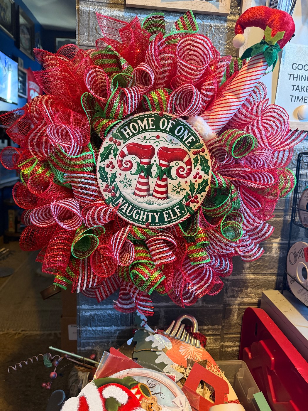 Elf wreath