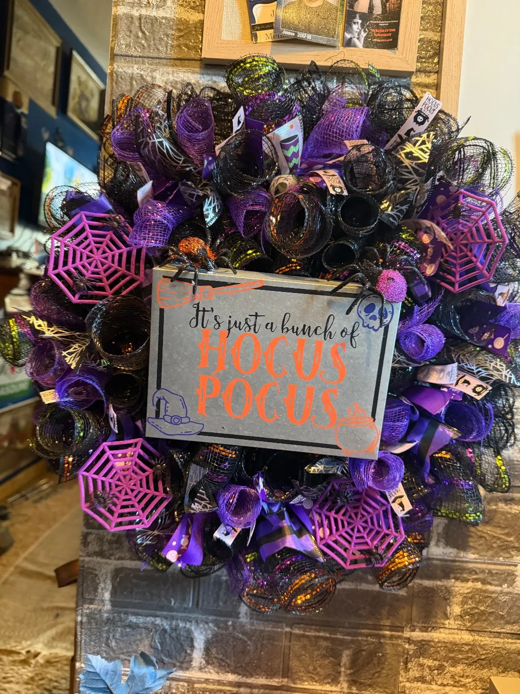 Hocus pocus wreath