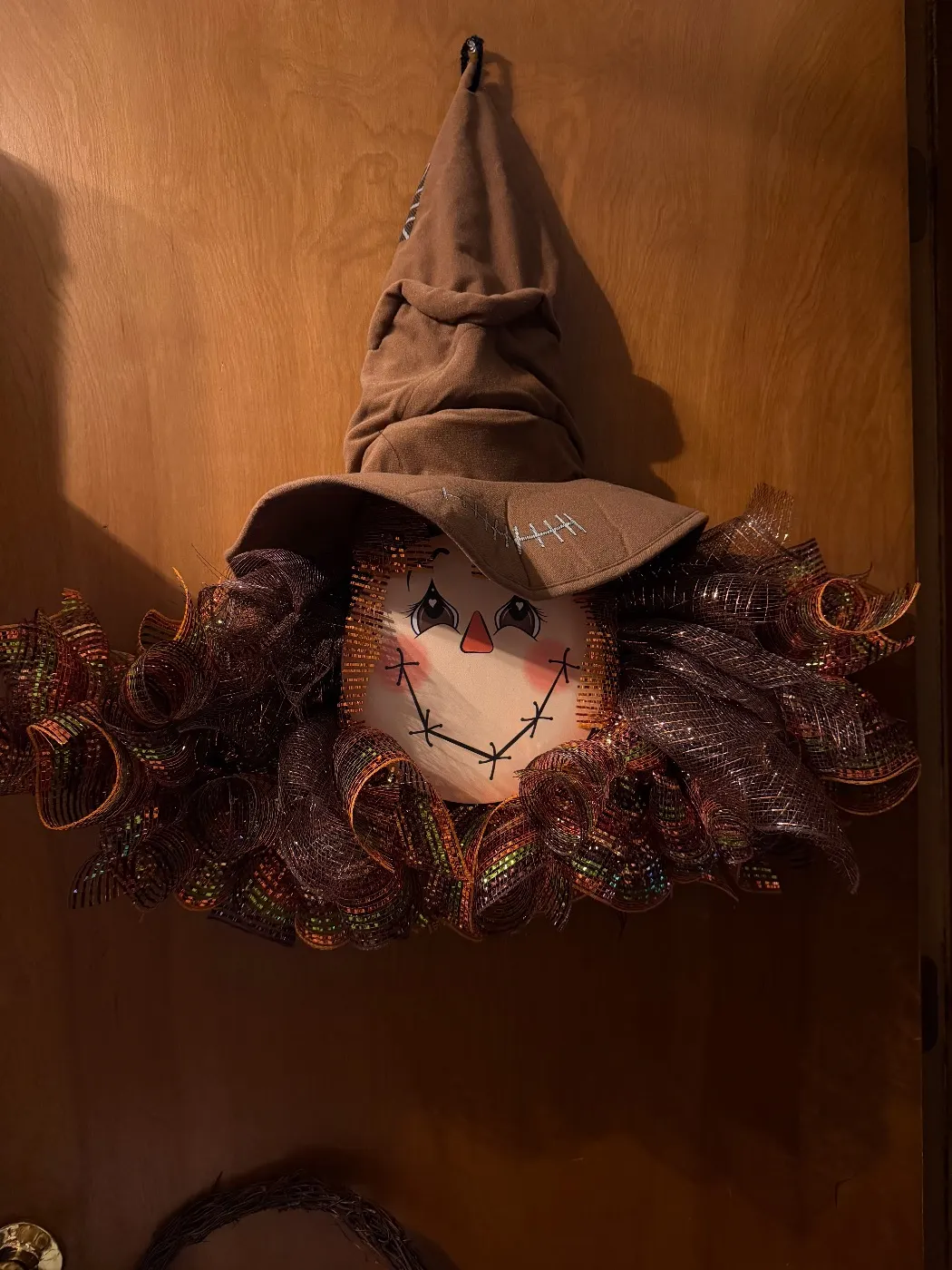 Scarecrow wreath