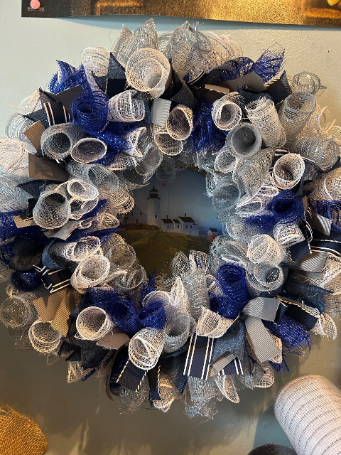 Lighthouse wreath