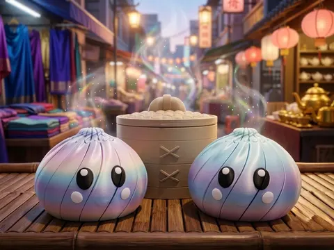 Dumpling Slimeball with Container