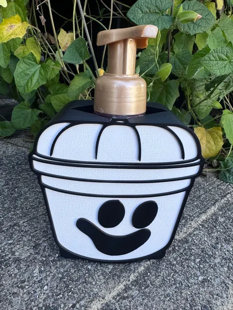 Ghost Boo Bucket Soap Holder