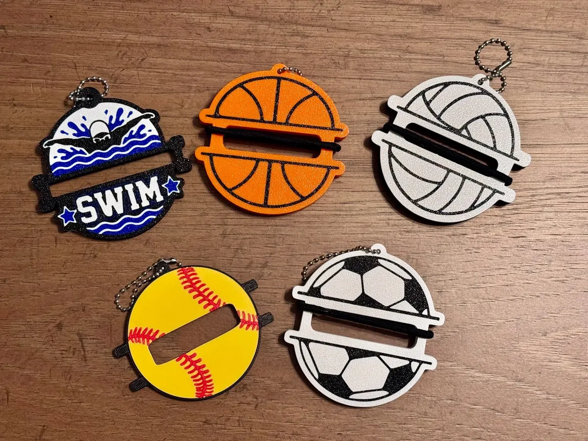 Sports Hair Tie Holder