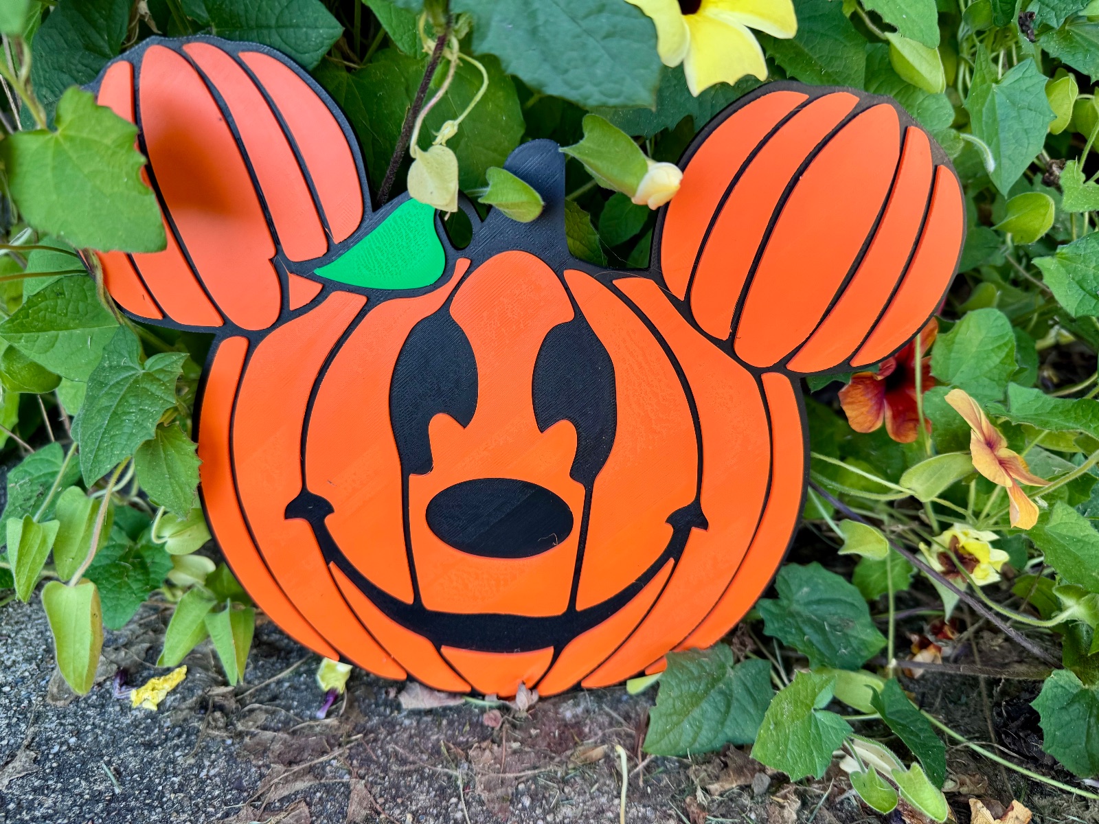 Mouse Pumpkin Sign