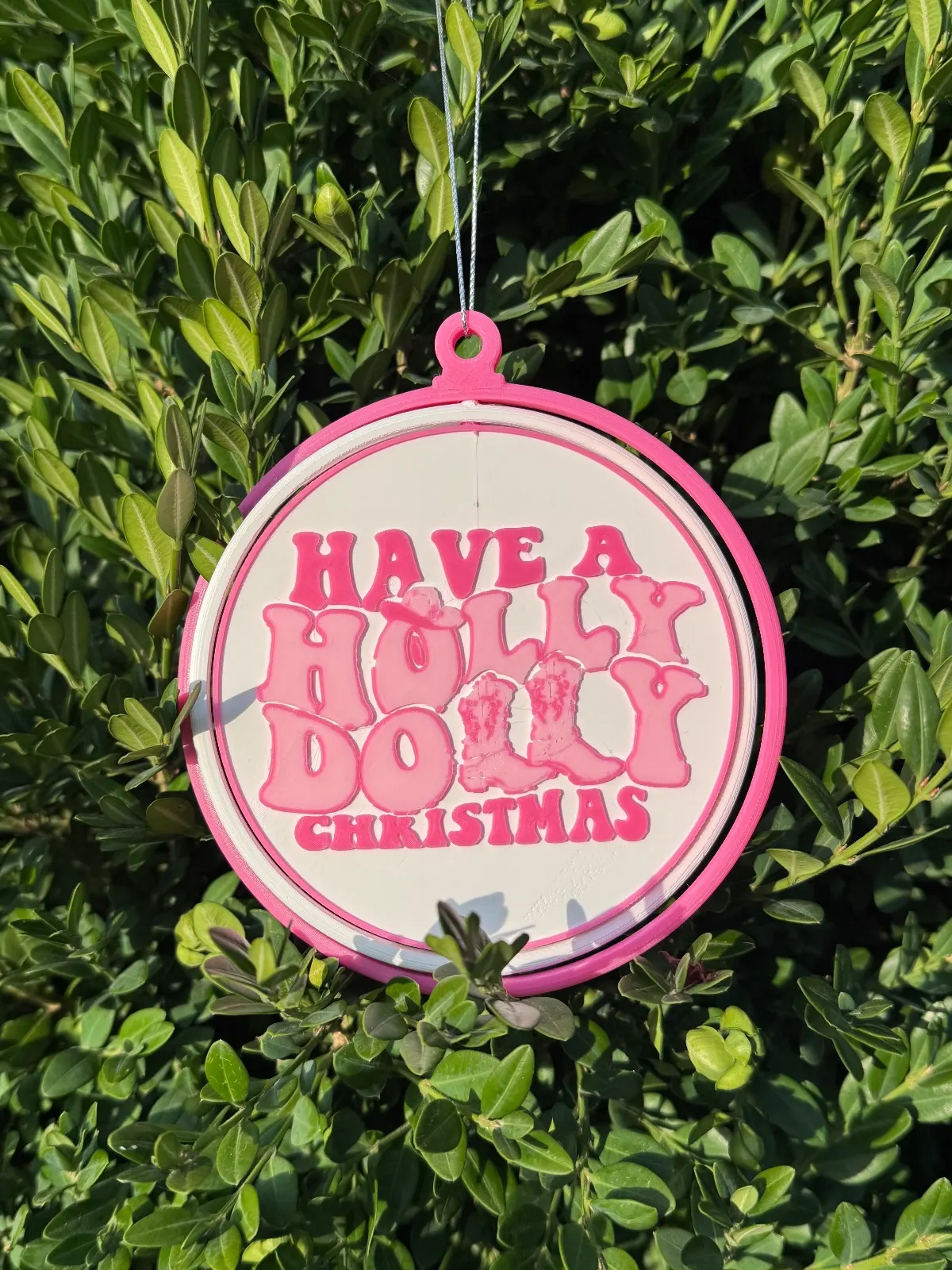 Holly Dolly Christmas Ornament