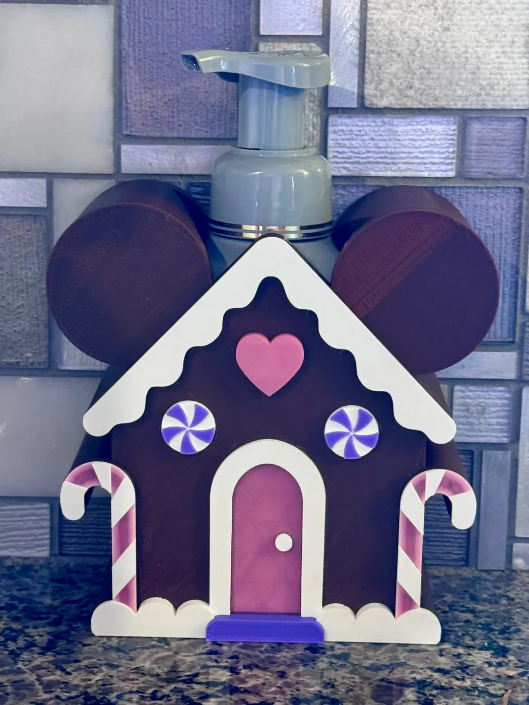 Gingerbread Mouse Soap Holder
