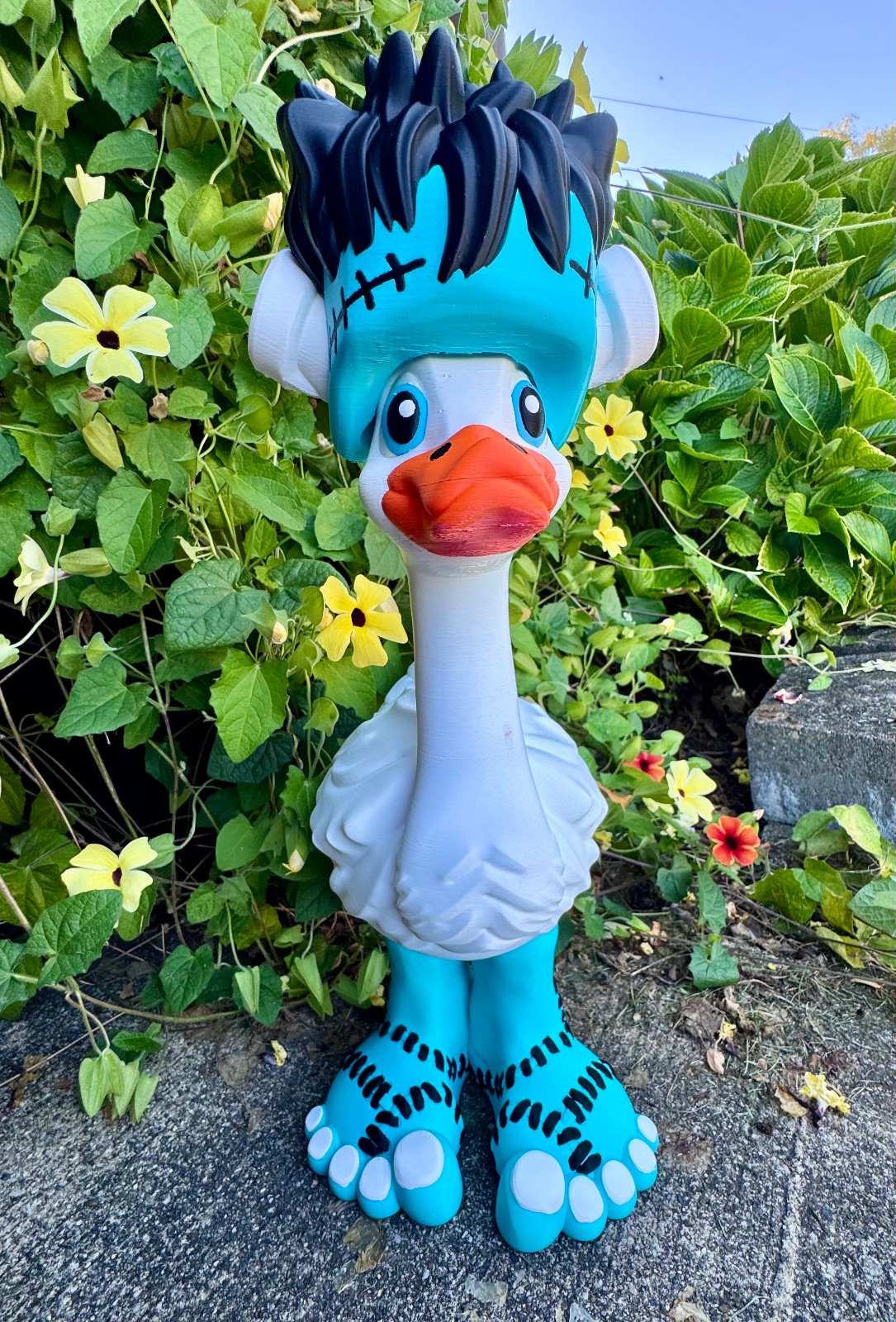 Frankenstein Porch Goose