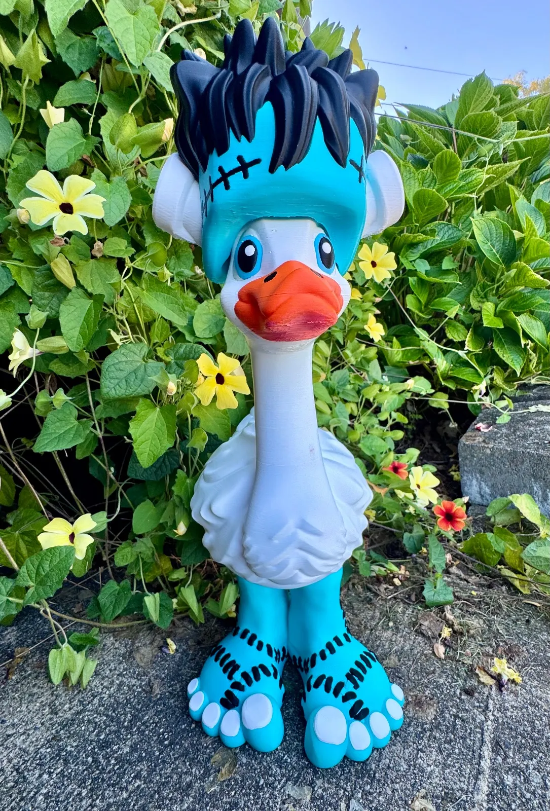 Frankenstein Porch Goose