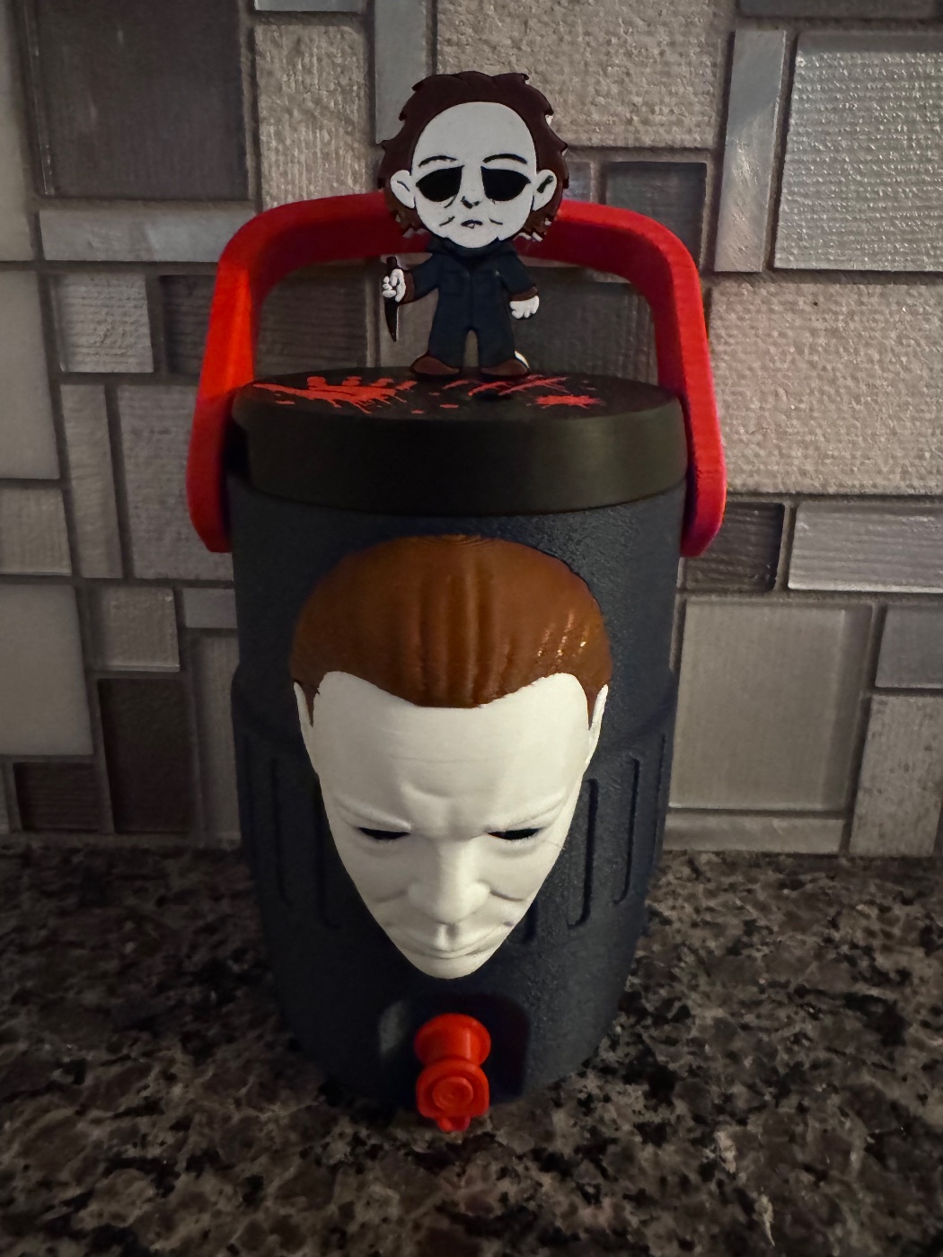 Michael Myers 12oz Can Cooler