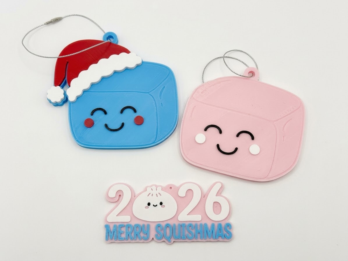Squishies Ornaments