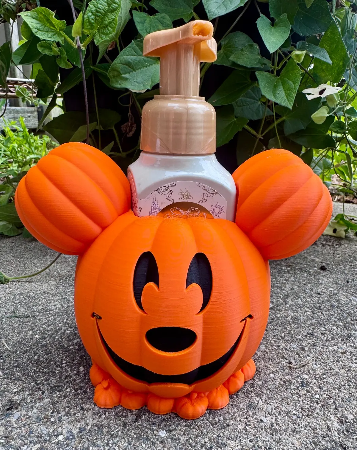 Mouse Pumpkin Soap Holder