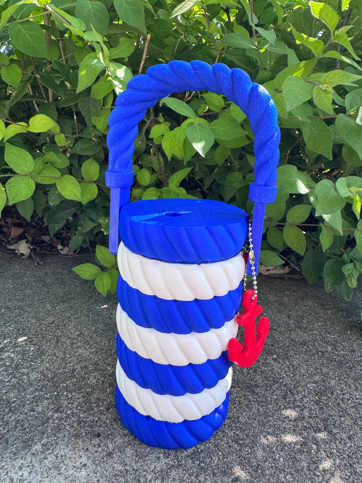 Nautical 12oz Can Cooler