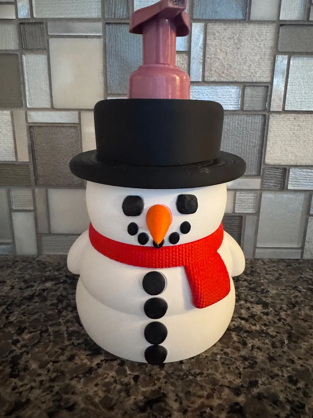 Snowman Soap Holder