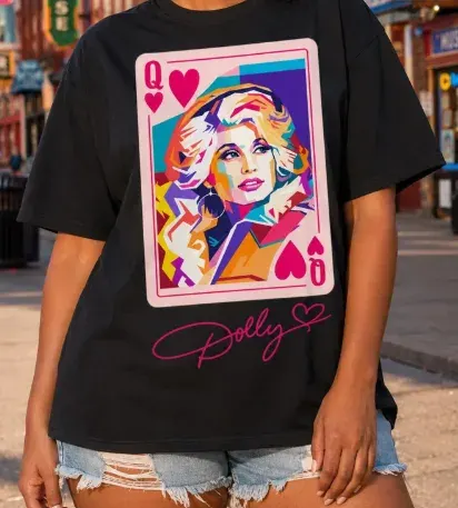 Dolly Queen of Hearts Tee