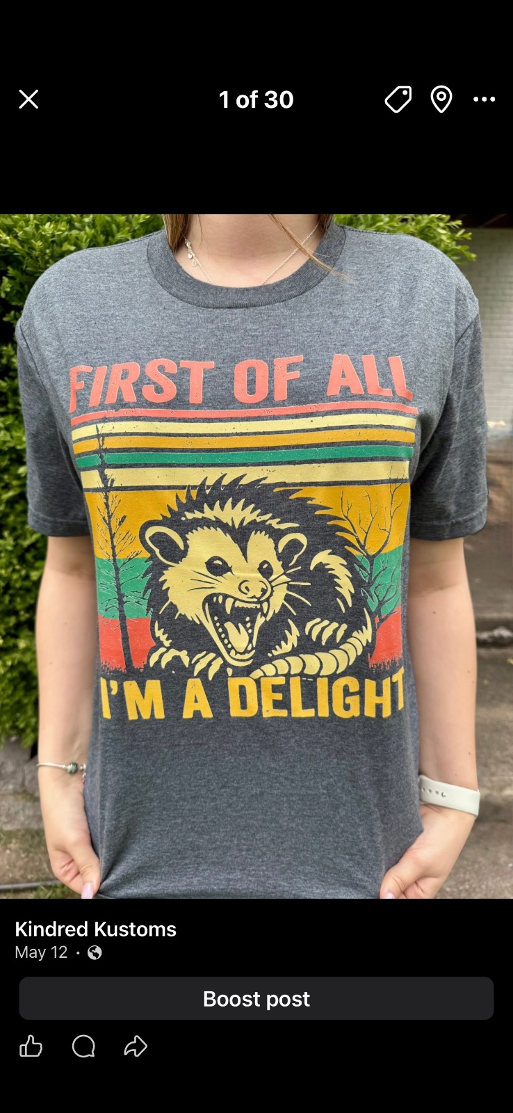 First of All I’m a Delight T-Shirt