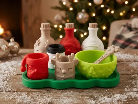 Potion Play Set Christmas Santa Hat