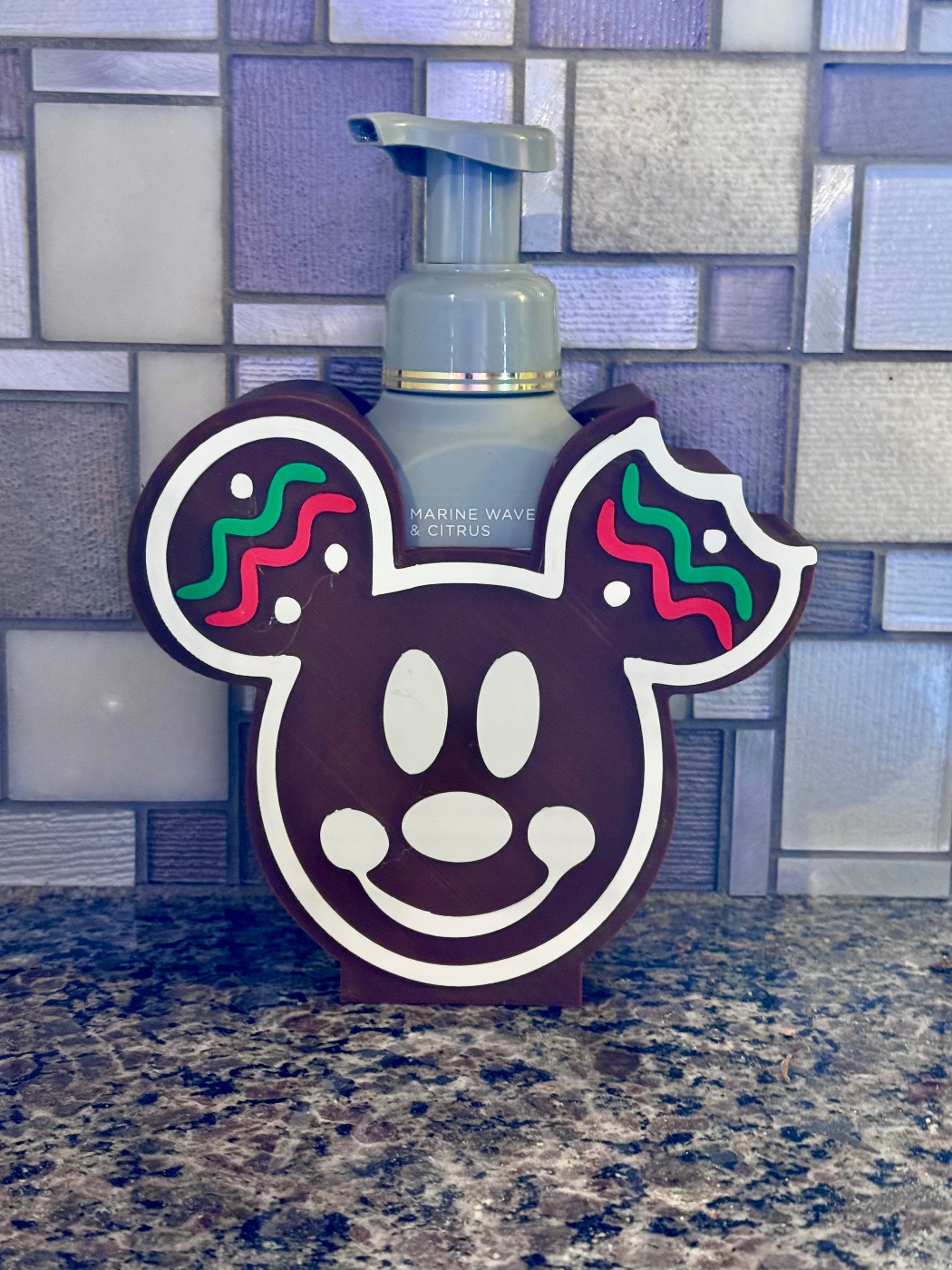 Gingerbread Mouse Bite Soap Holder
