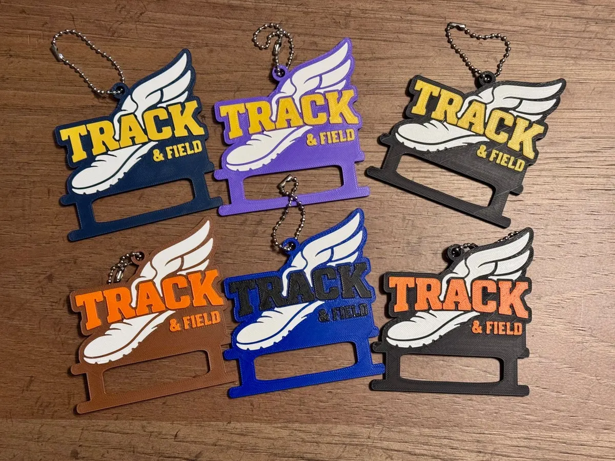 Track and Field Hair Tie Holder