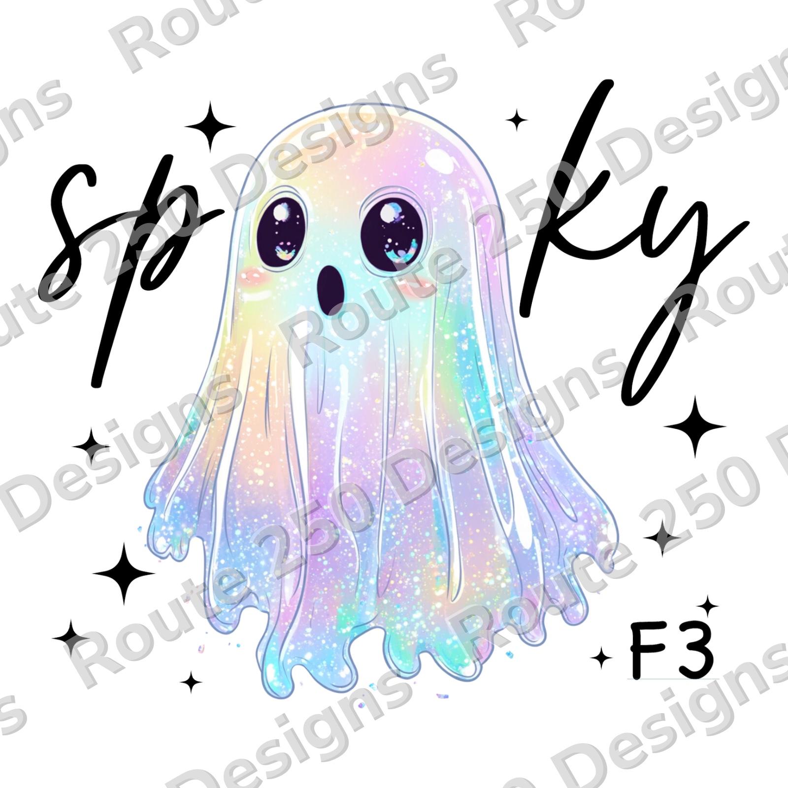 Spooky (Colorful Ghost) F3