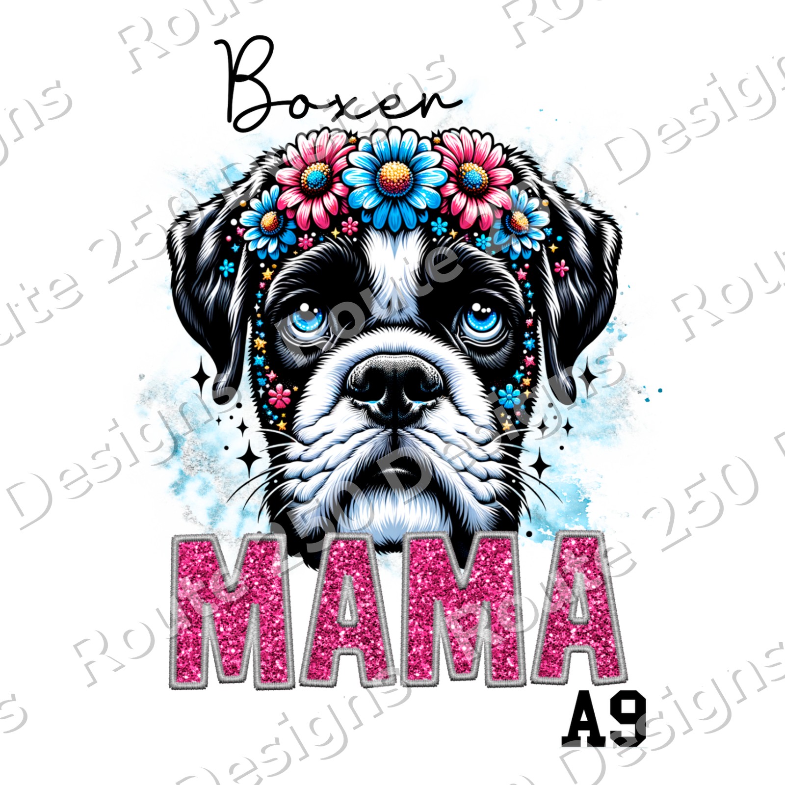 Boxer Black And White A9