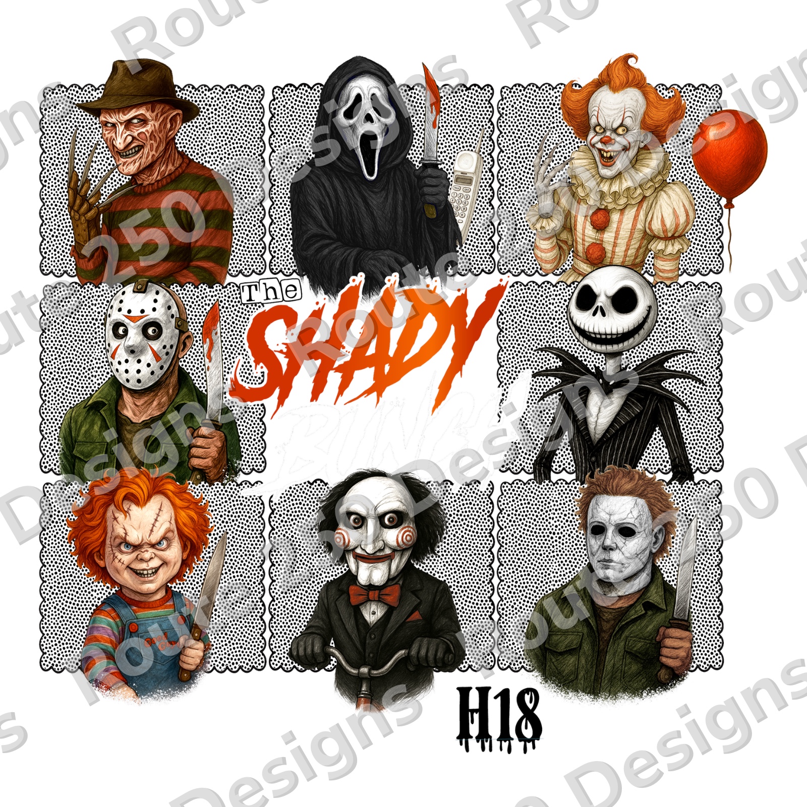 The Shady Bunch H18
