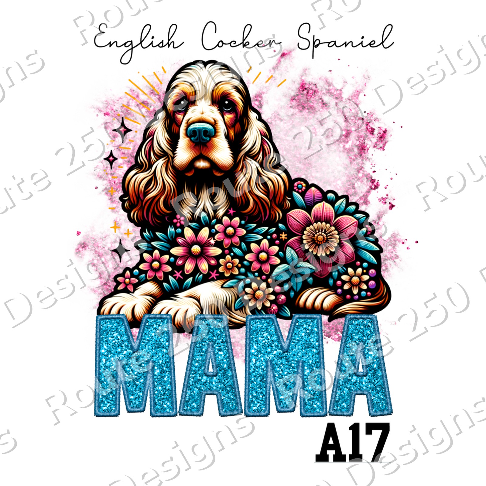 English Cocker Spaniel A17