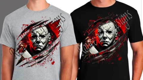 Ripped Michael Myers Tee