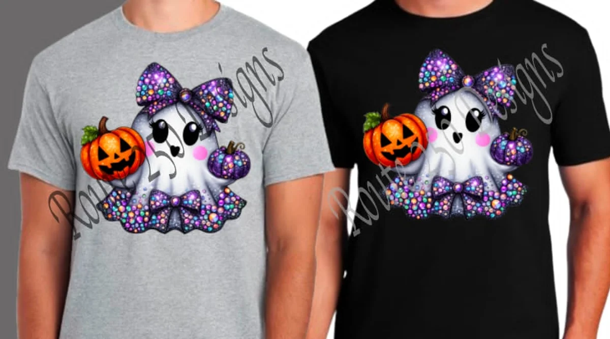 Glitter Ghost Tee