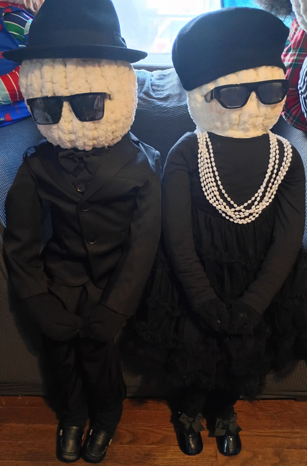 Handmade invisible couple