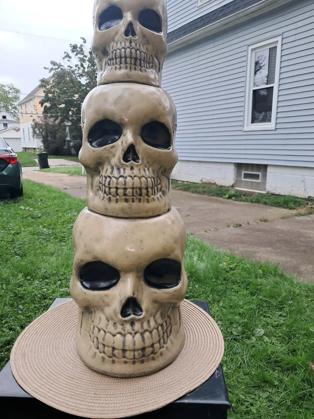 Stacked Skulls