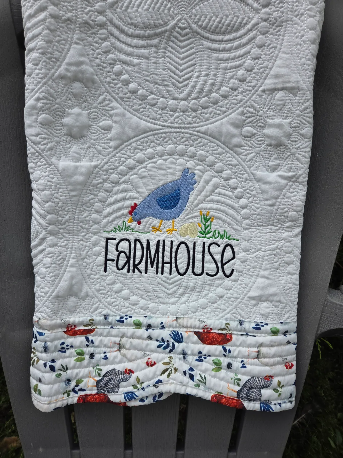 Chicken trim Quilt