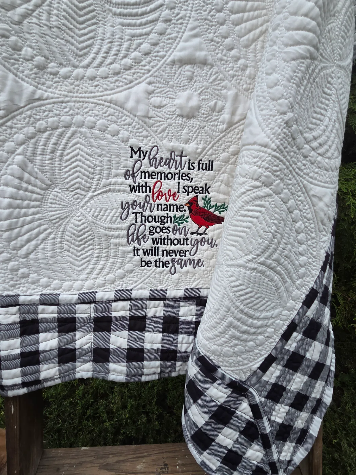 Buffalo Check Memory Quilt