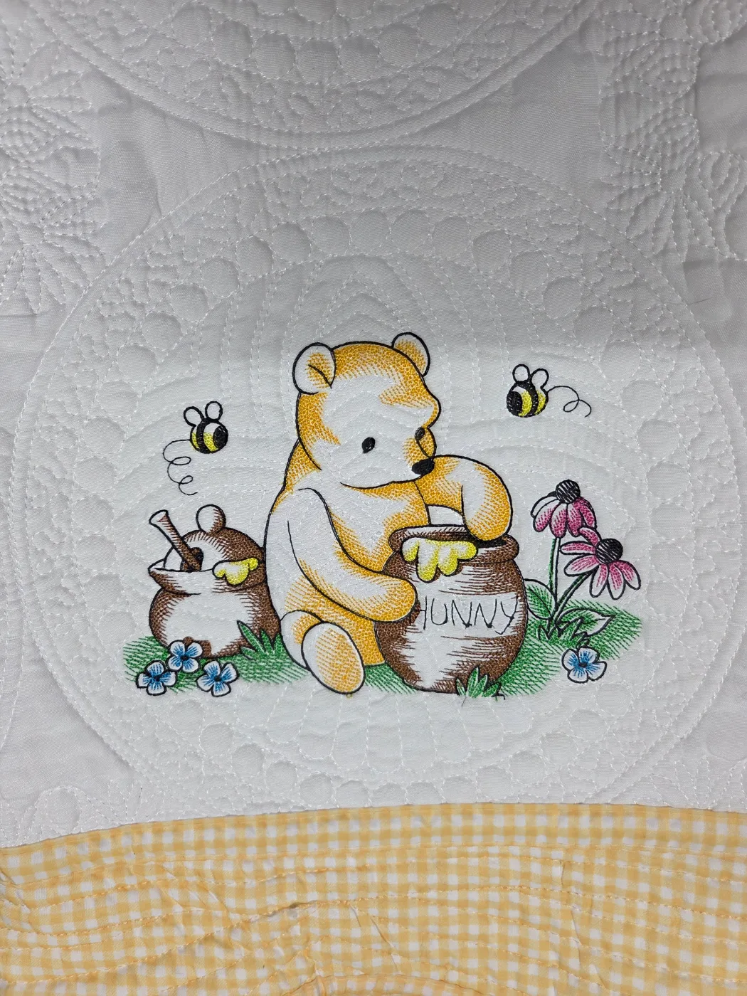 Classic Pooh Baby Quilt