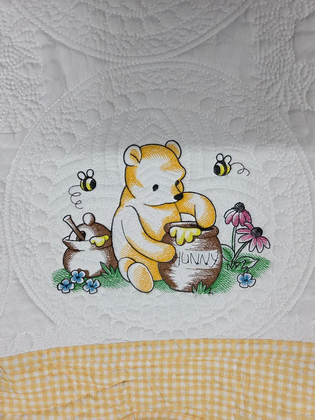 Classic Pooh Baby Quilt