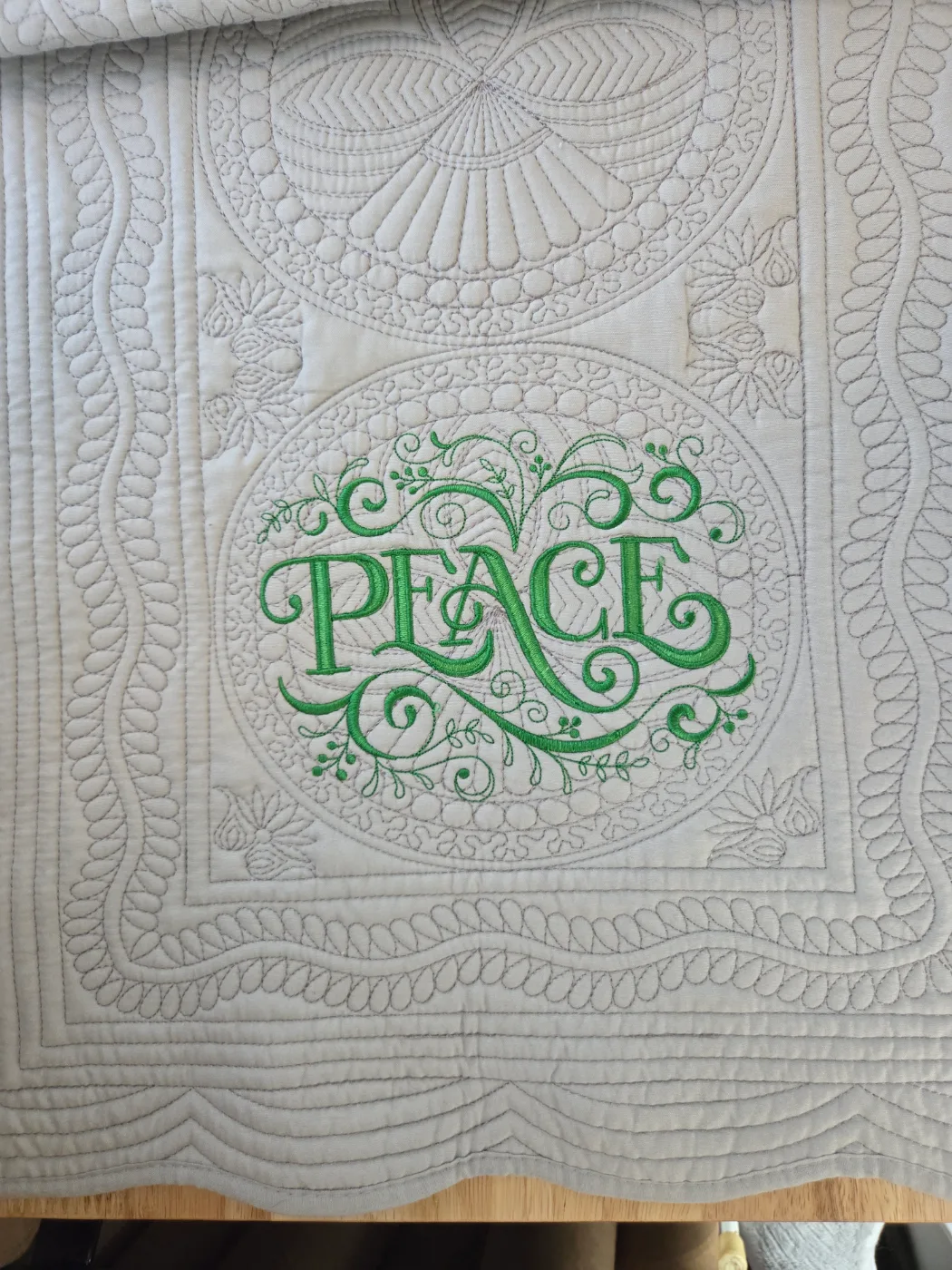 Christmas Peace Table Runner