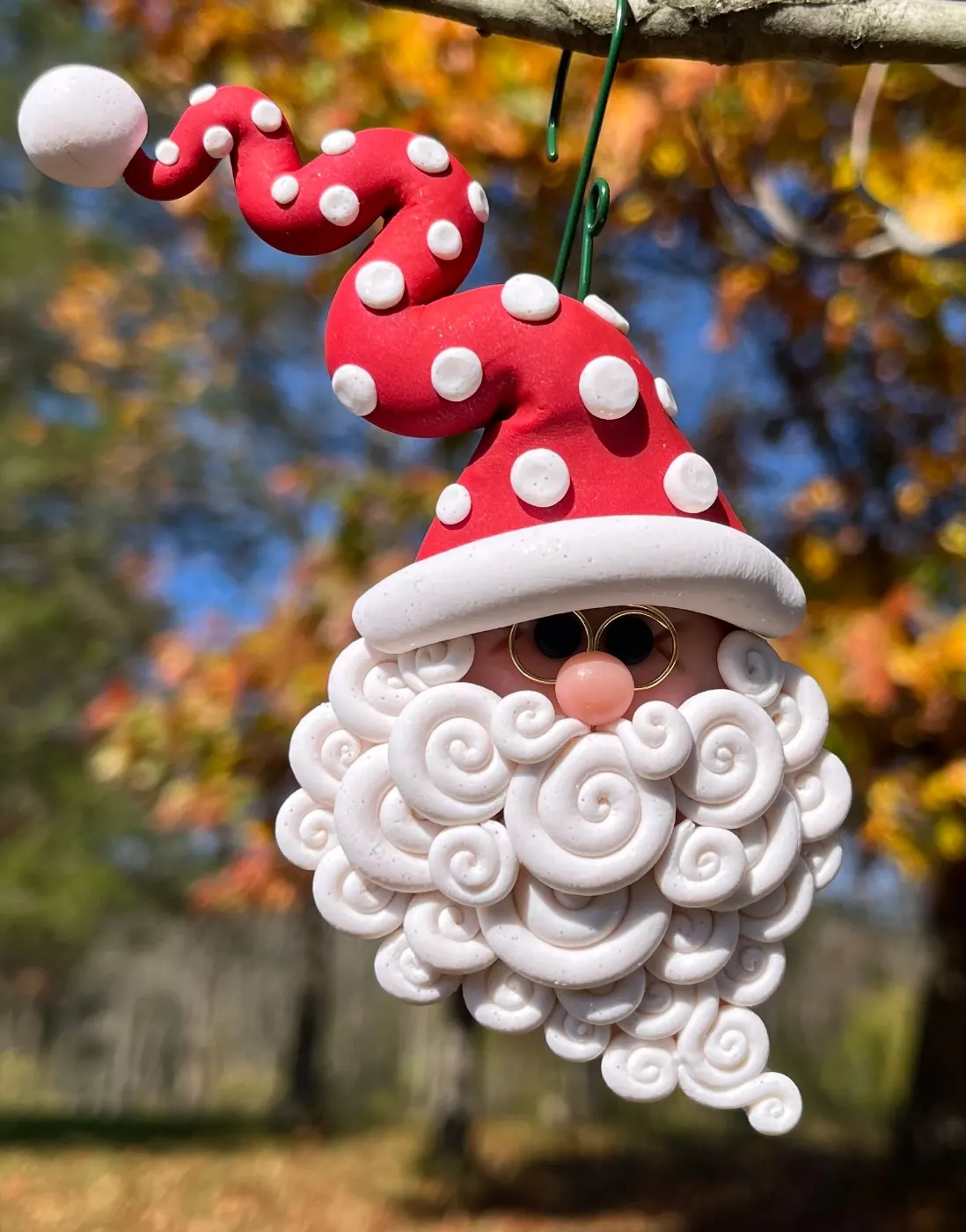 Polka Dot Santa