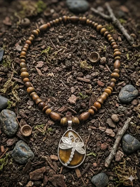 Dragonfly Pendant Necklace