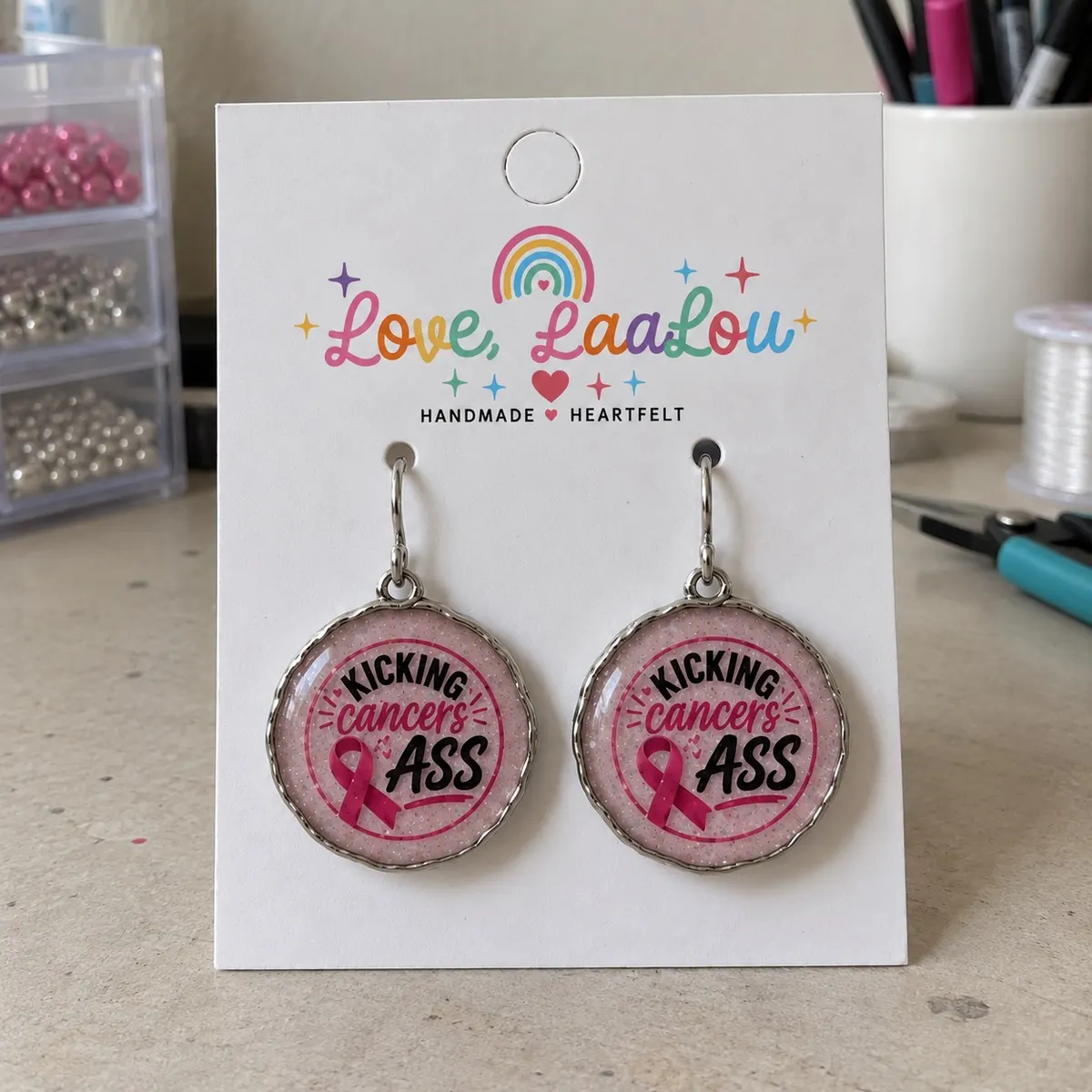 Kick Cancer’s Ass Dangles