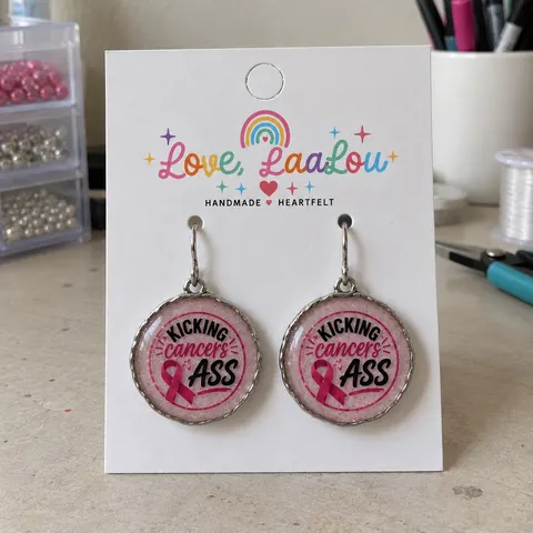 Kick Cancer’s Ass Dangles