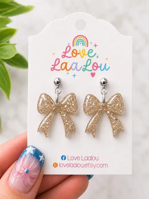Coquette Bow Earrings